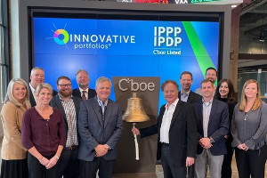 Innovative Portfolios rang the opening bell at Cboe to celebrate the launch of their two new ETFs.
